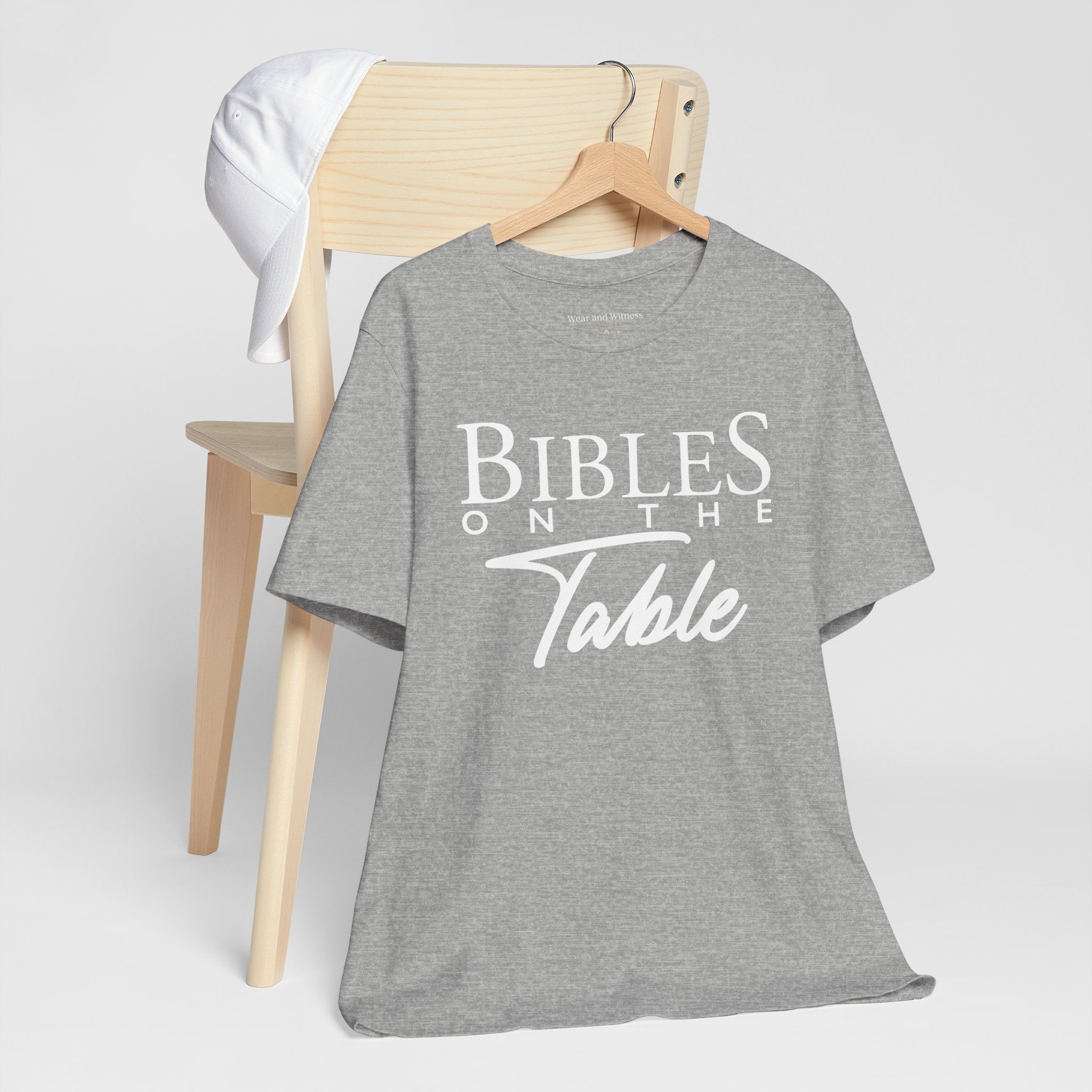 Bible's On The Table — Unisex Jersey Short Sleeve T-Shirt