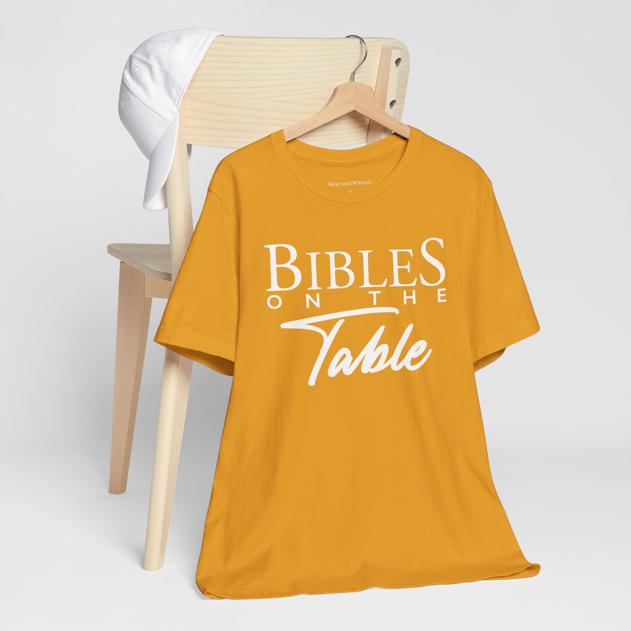 Bible's On The Table — Unisex Jersey Short Sleeve T-Shirt