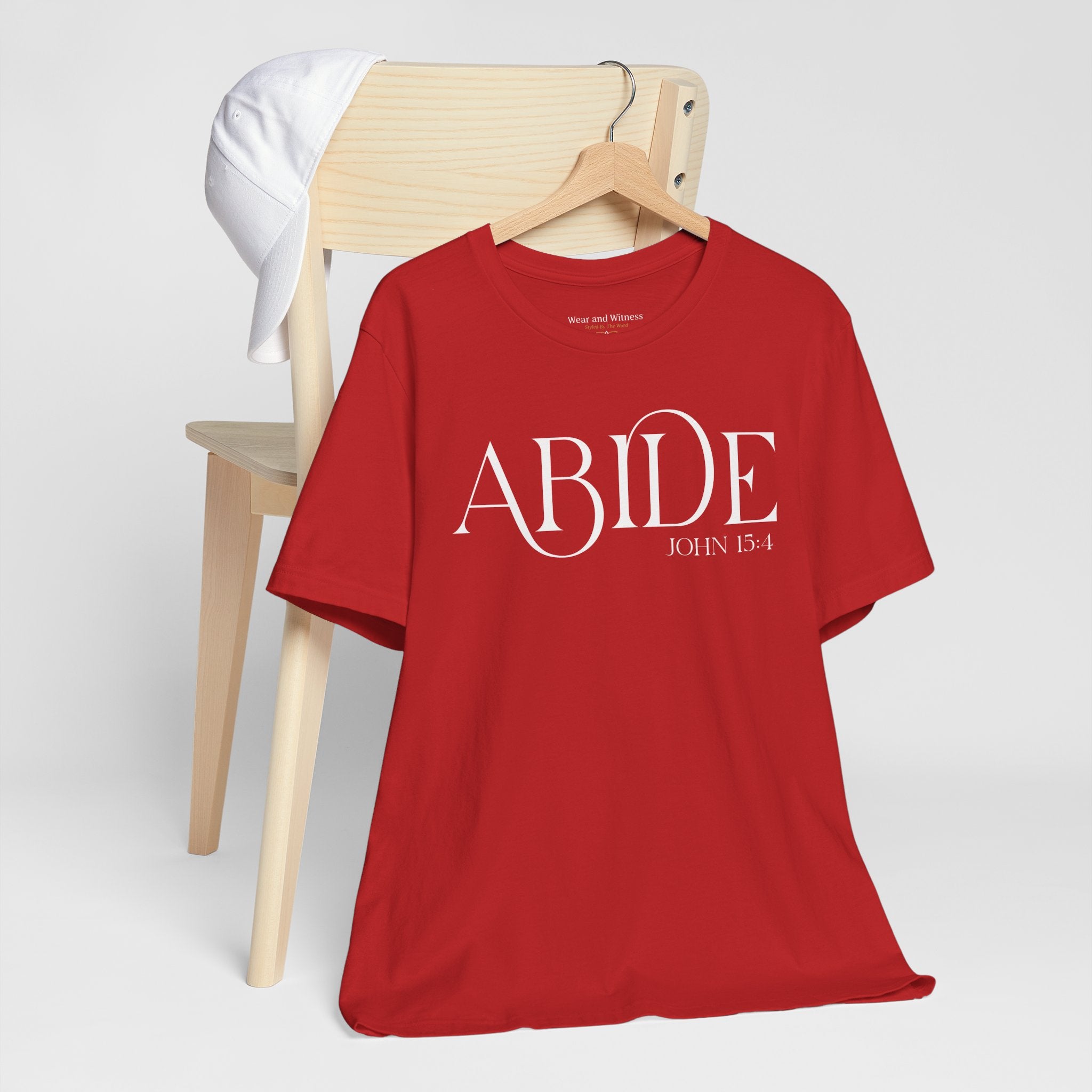 Abide T-Shirt — Christian Tee