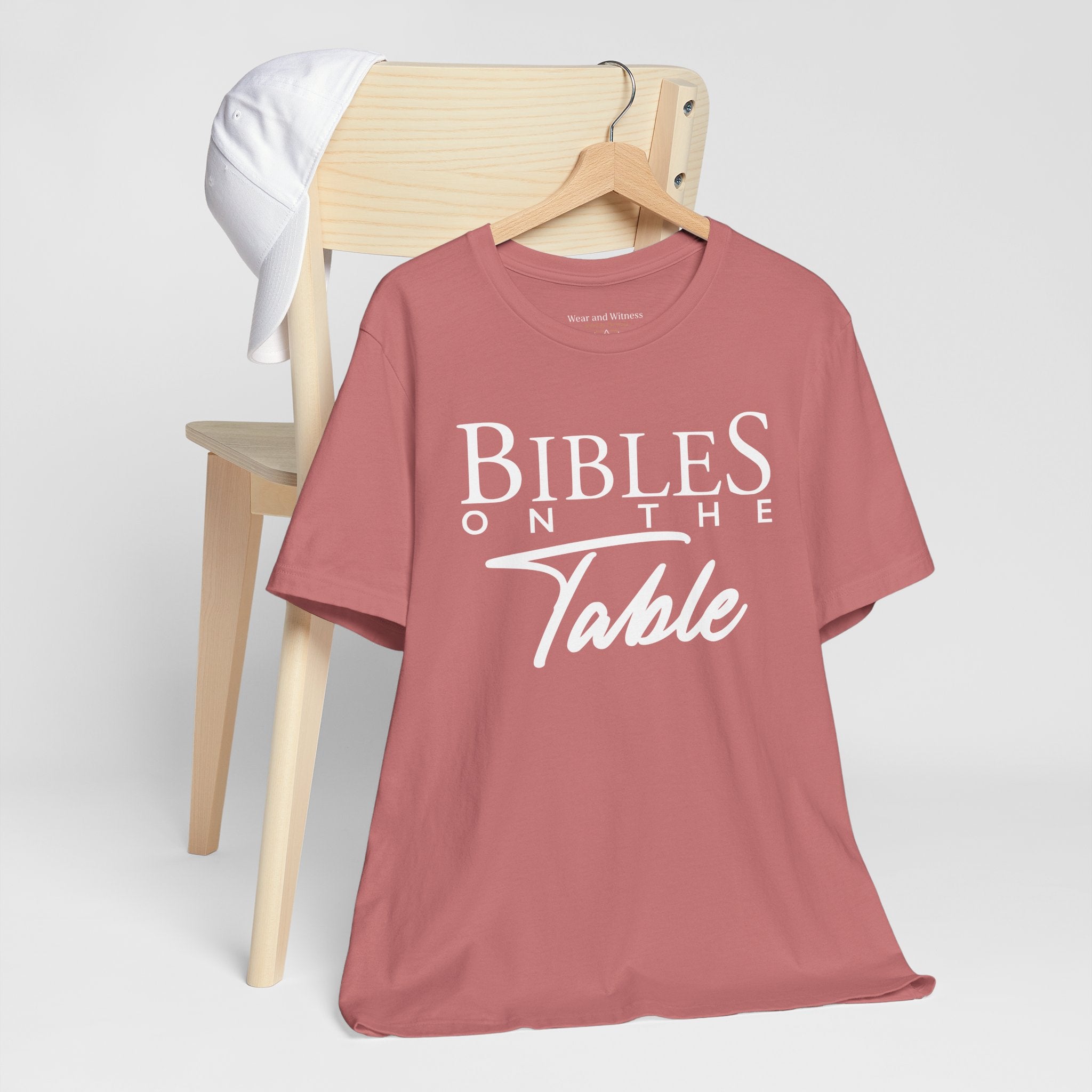 Bible's On The Table — Unisex Jersey Short Sleeve T-Shirt