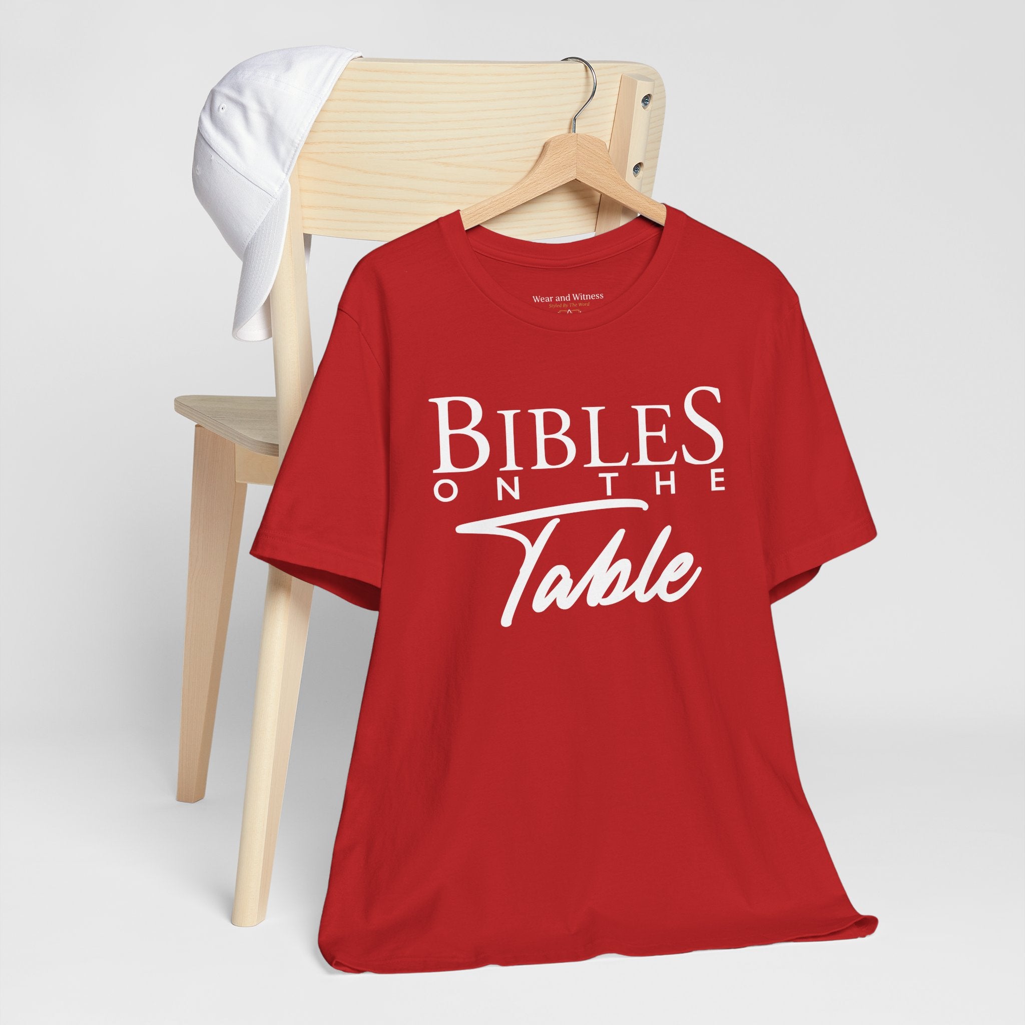 Bible's On The Table — Unisex Jersey Short Sleeve T-Shirt