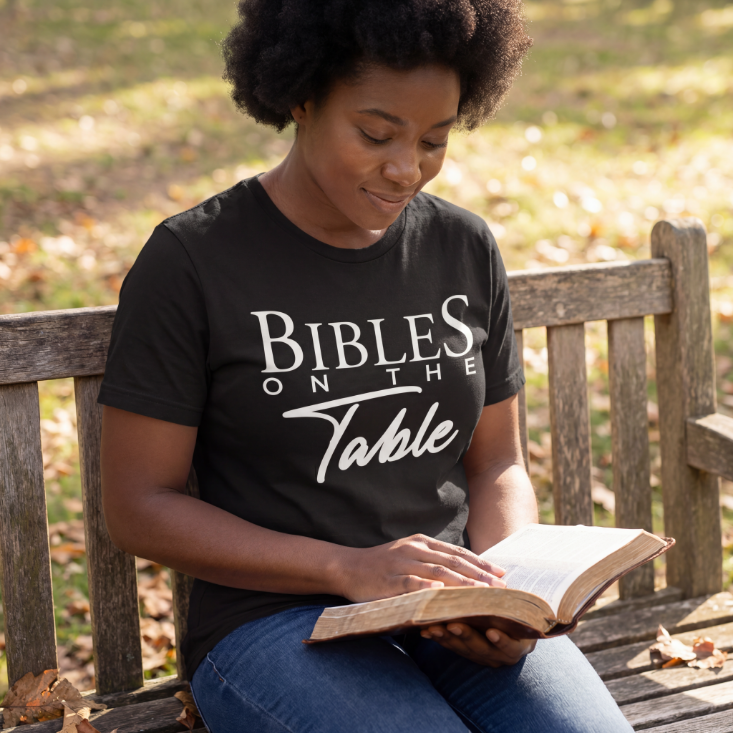 Bible's On The Table — Unisex Jersey Short Sleeve T-Shirt