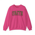 "Faith" Leopard Print Graphic Crewneck Sweatshirt