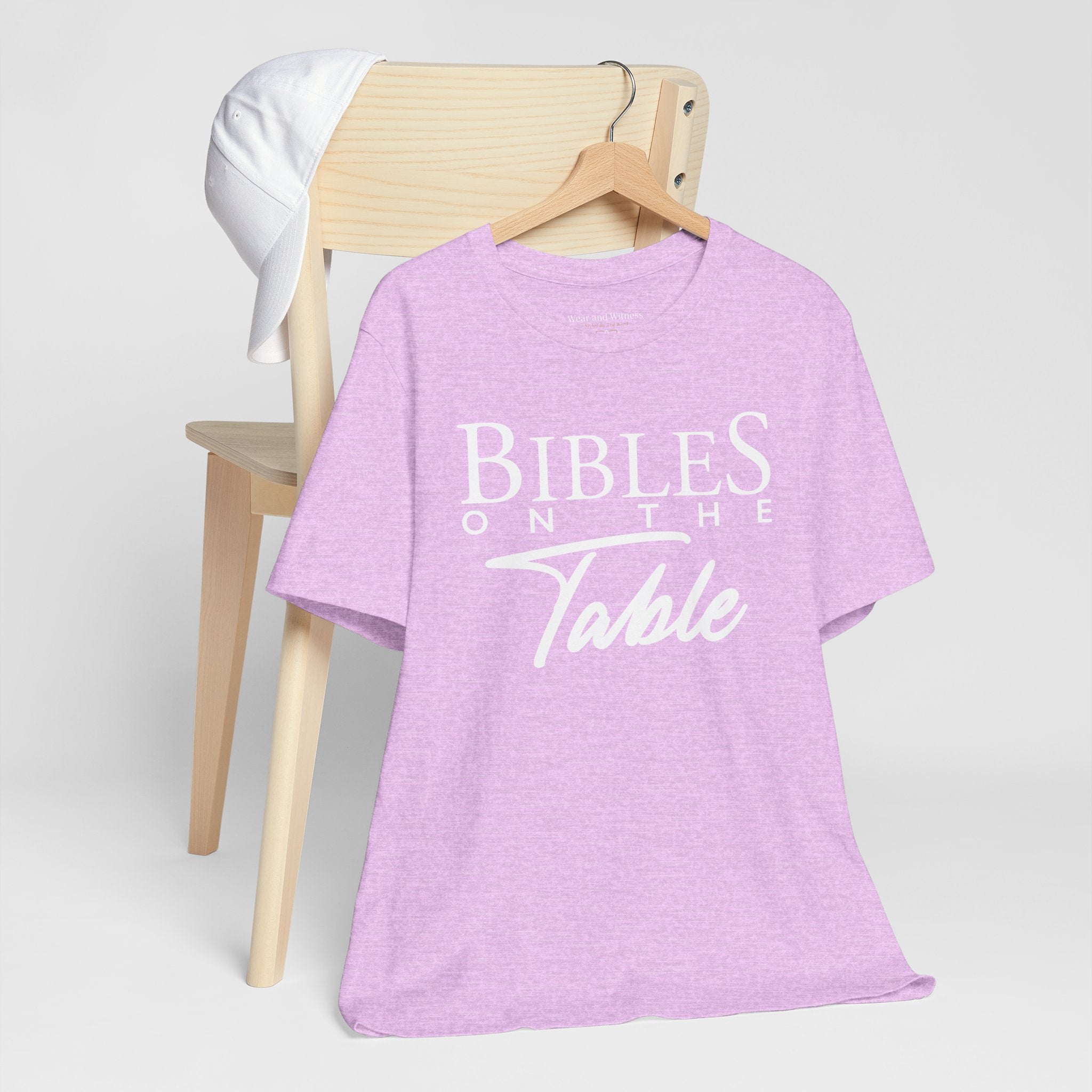 Bible's On The Table — Unisex Jersey Short Sleeve T-Shirt