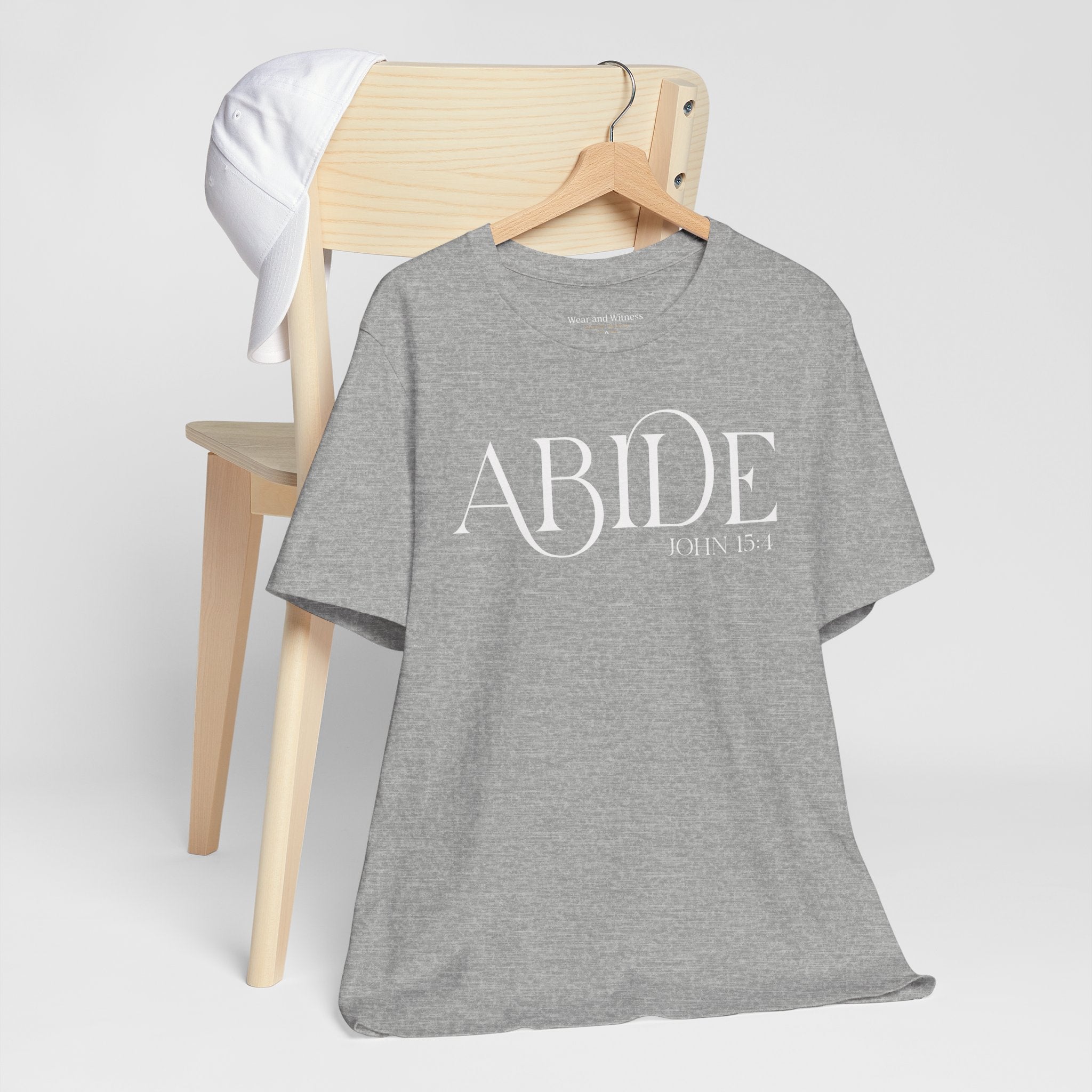 Abide T-Shirt — Christian Tee